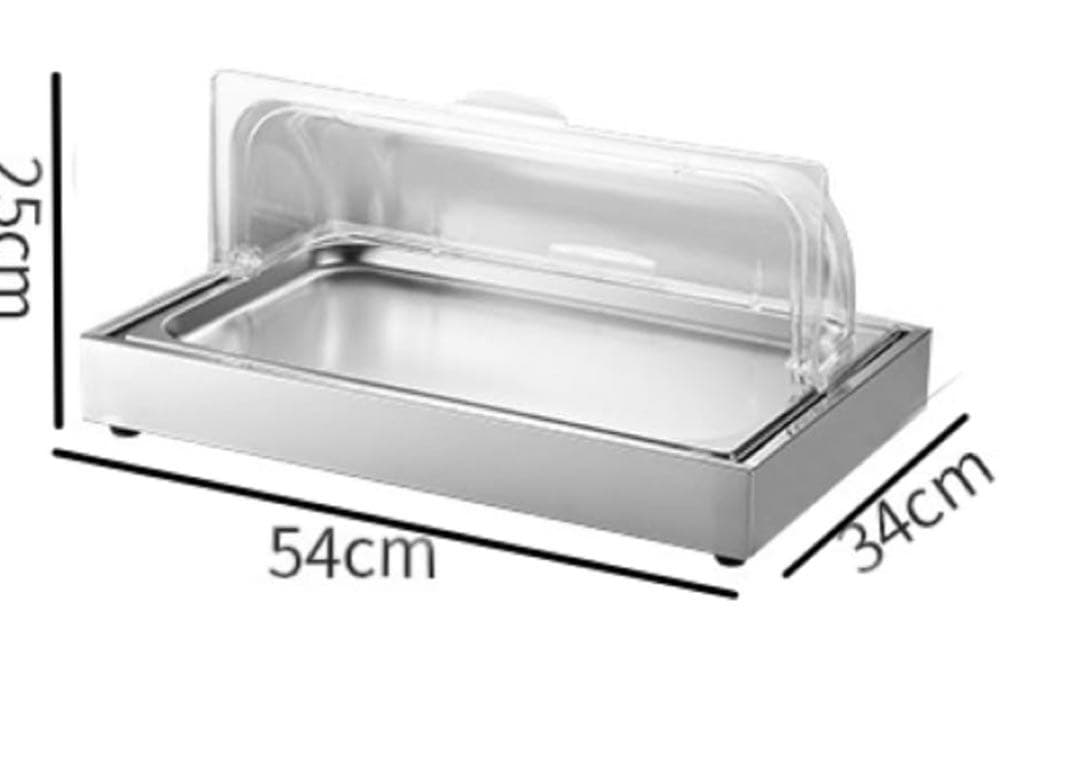 業務用透明カバー付き食品保存容器