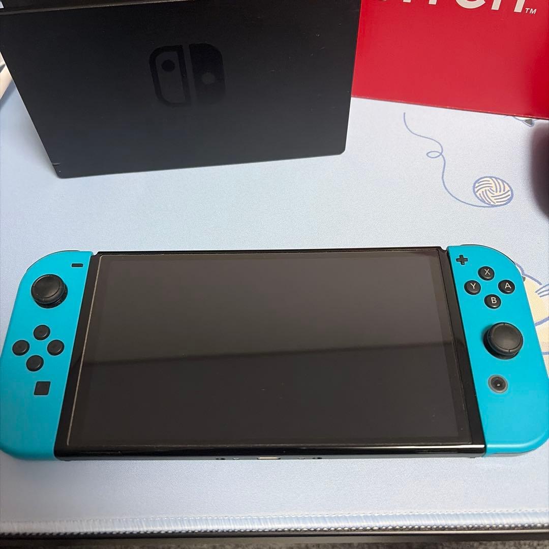 Nintendo Switch 本体 有機ELディスプレイ 青/青