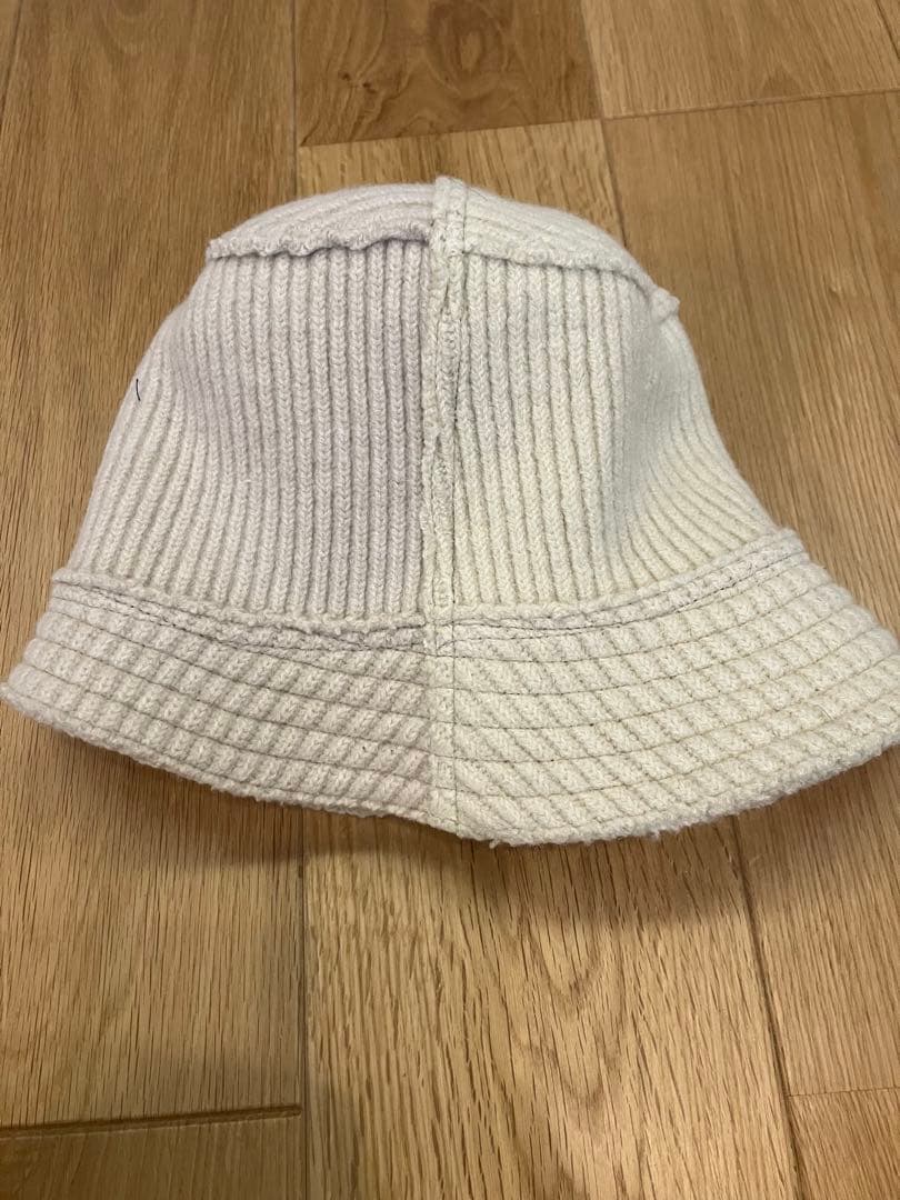 今期:45r ホワイト バケットハット