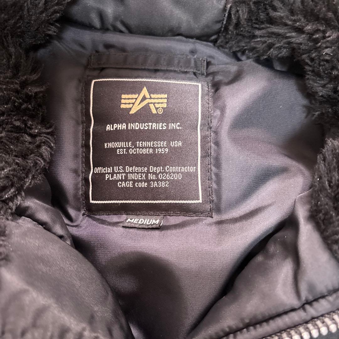 ALPHA INDUSTRIES MA-1 フライトジャケット M ネイビー