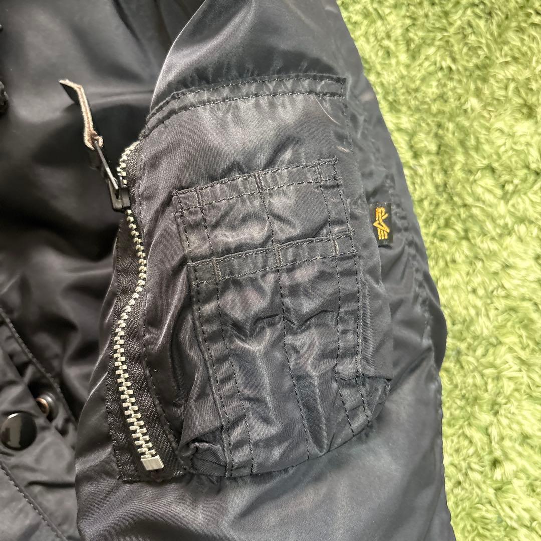 ALPHA INDUSTRIES MA-1 フライトジャケット M ネイビー