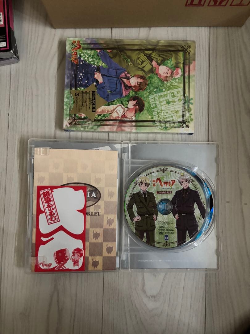ヘタリア アニメDVD アニメイト限定版 セット まとめ 特典 非販売品 カード