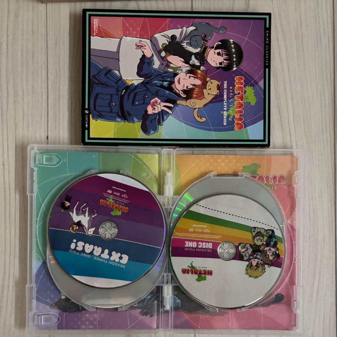 ヘタリア アニメDVD アニメイト限定版 セット まとめ 特典 非販売品 カード