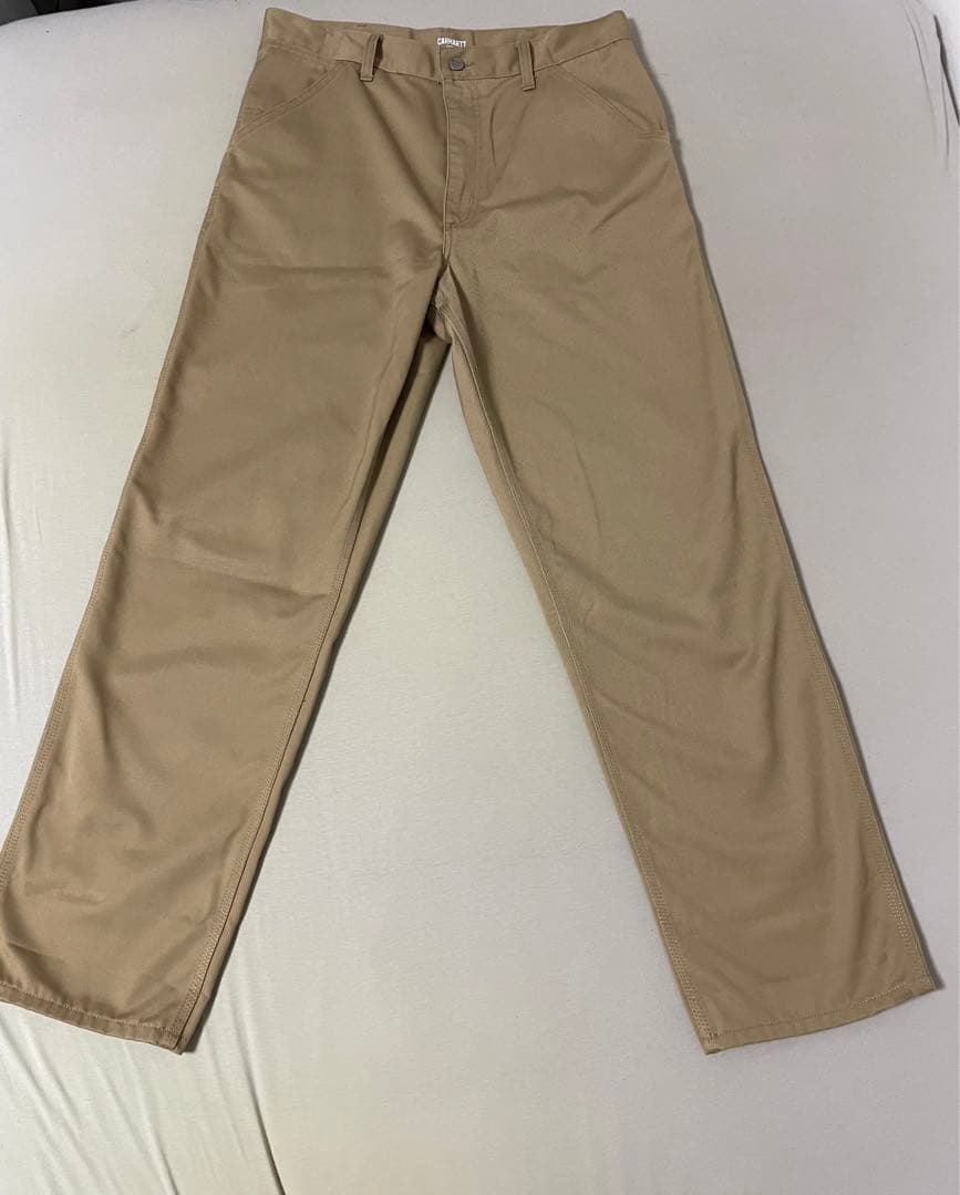 Carhartt WIP ベージュ ワークパンツ