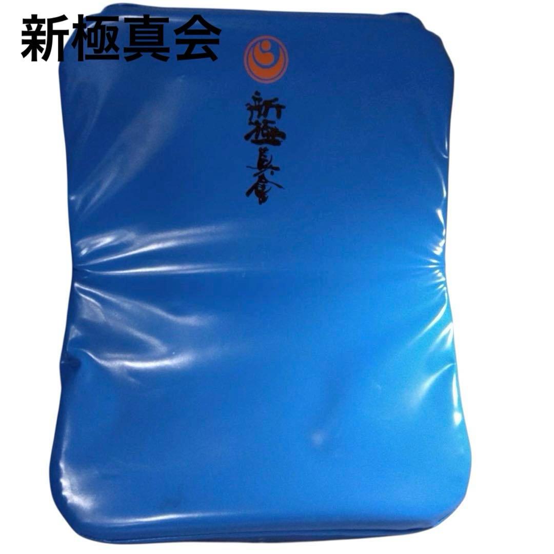 新極真会　空手　練習用　ミット　格闘技　ブルー