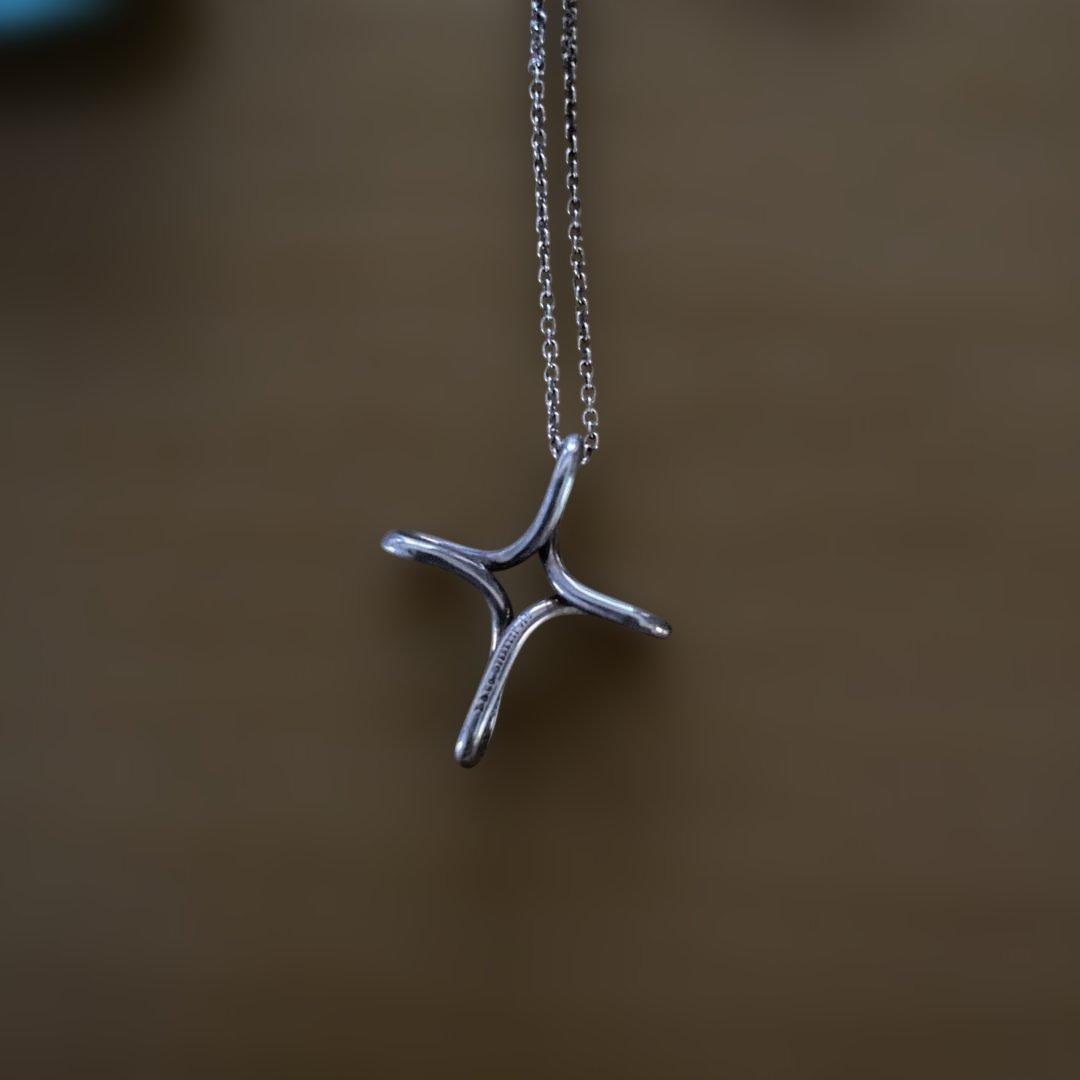 Tiffany & Co. シルバー925 クロスネックレス