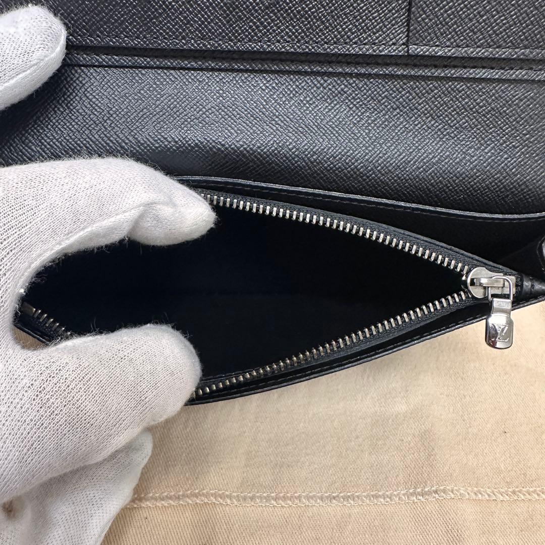 【使用わずか】ルイヴィトン長財布 モノグラム エクリプス ポルトフォイユ・ブラザ