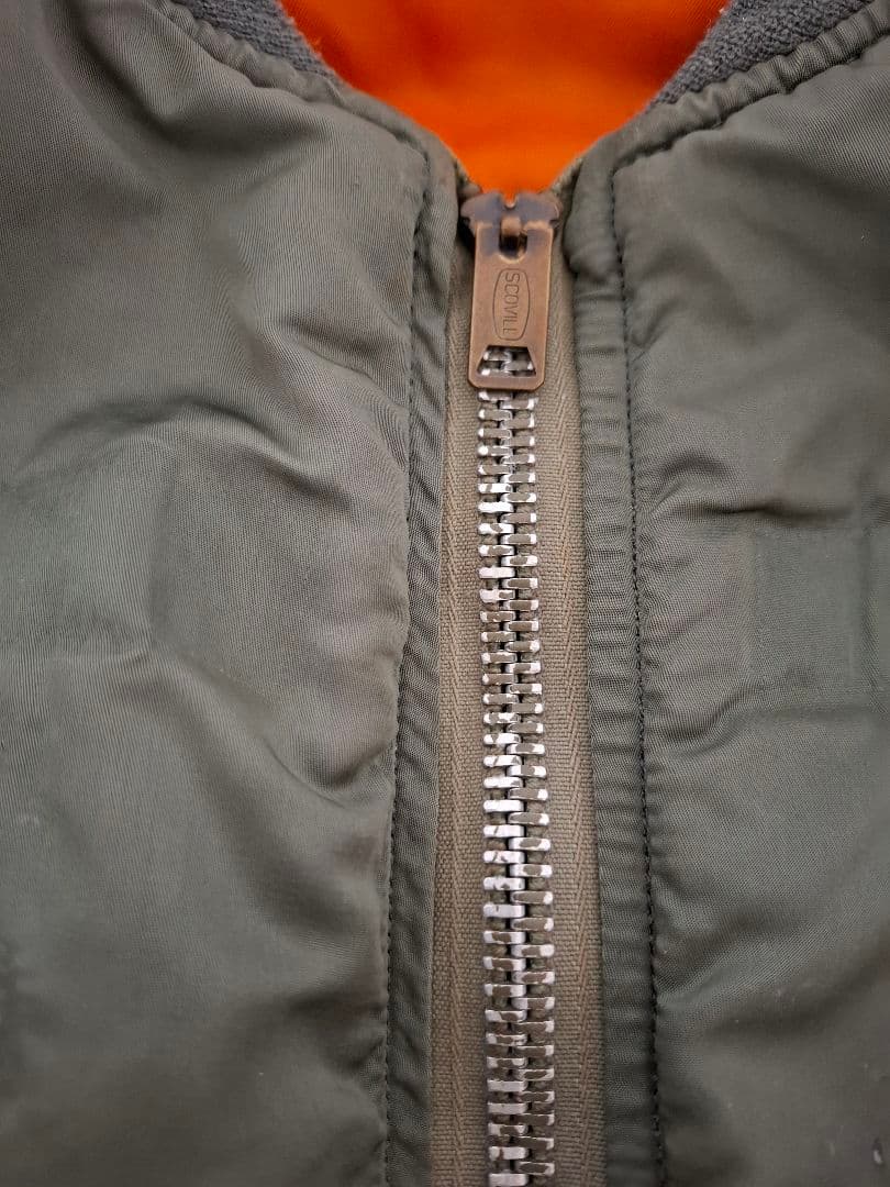 米軍実物 MA-1 フライトジャケット 1973年製　SMALL