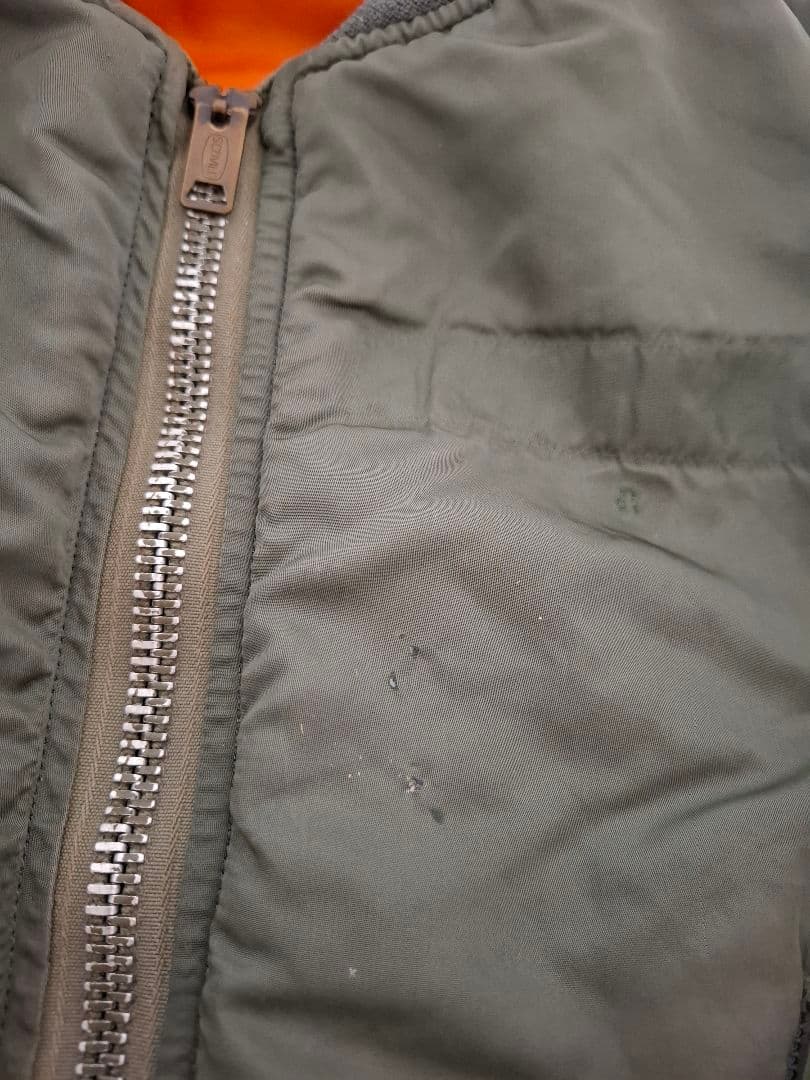 米軍実物 MA-1 フライトジャケット 1973年製　SMALL