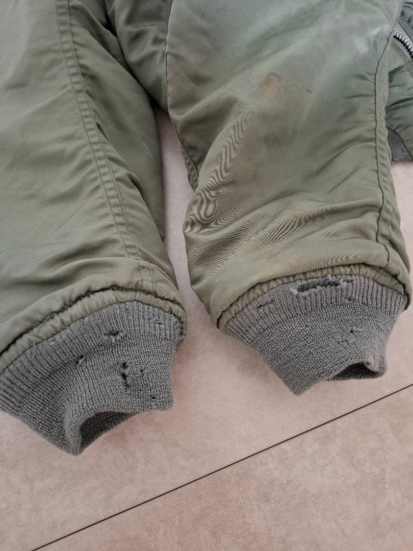 米軍実物 MA-1 フライトジャケット 1973年製　SMALL