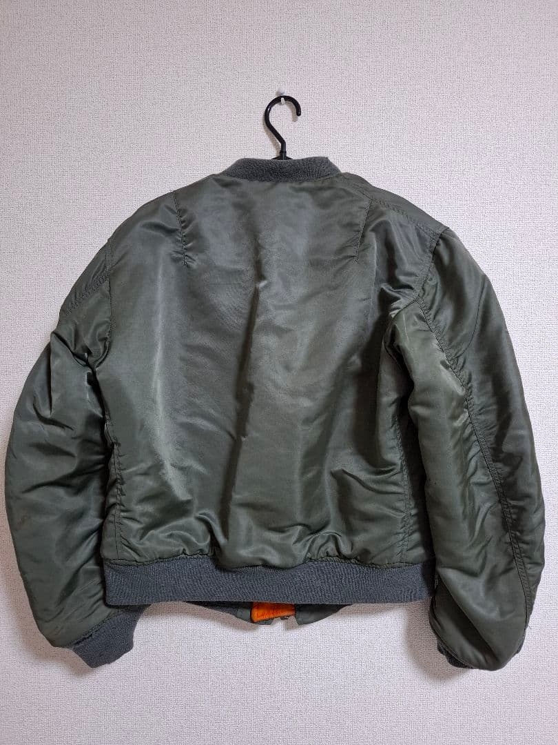 米軍実物 MA-1 フライトジャケット 1973年製　SMALL