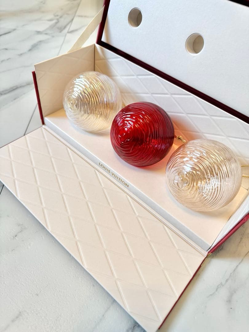 LOUIS VUITTON クリスマス　ガラスオーナメント　非売品