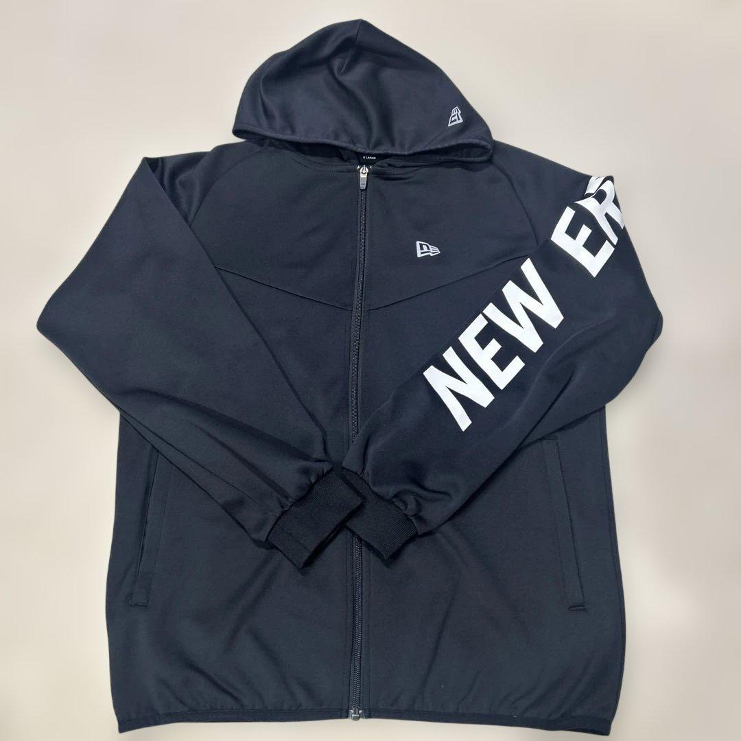 【希少】ニューエラ パーカー セットアップ ビッグロゴ ジャージ NEW ERA
