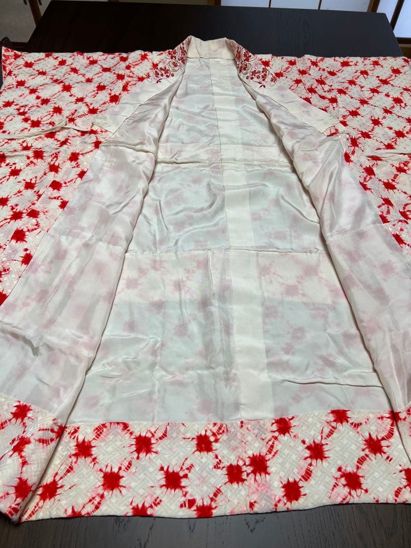 7歳　七五三　子ども振袖　子供着物　振袖　帯、長襦袢　セット