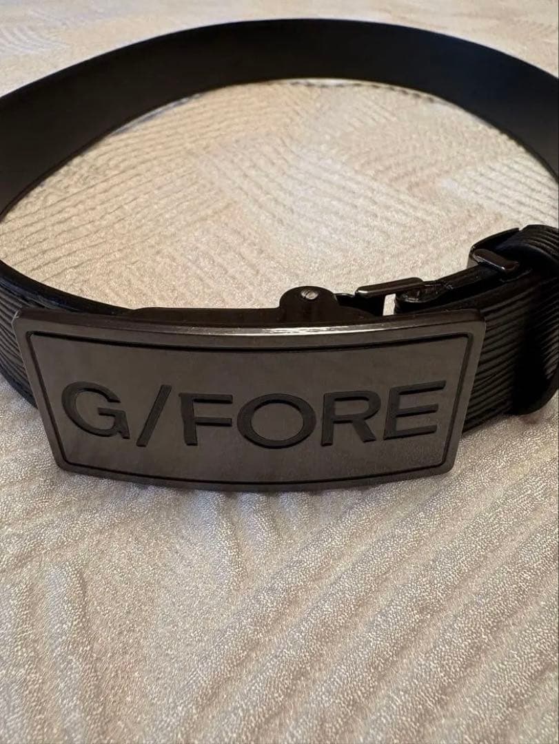 G/FORE ブラックベルト ロゴ入り