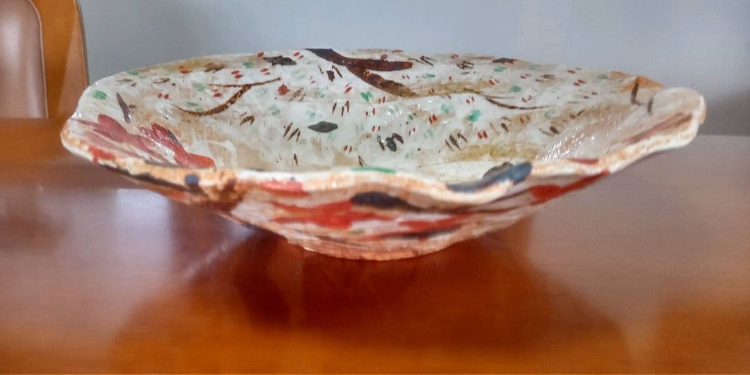 なる 桜と紅葉の大鉢