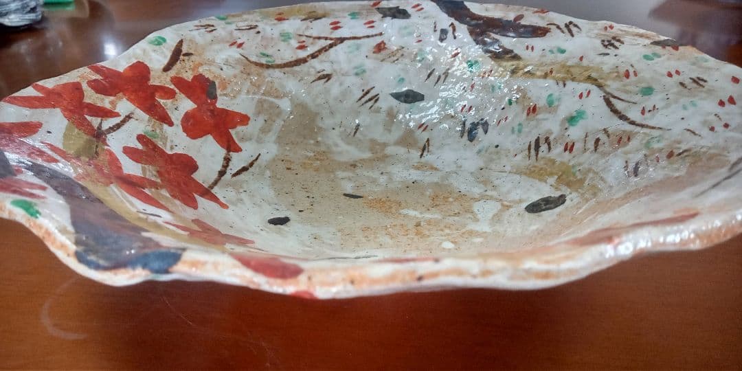 なる 桜と紅葉の大鉢