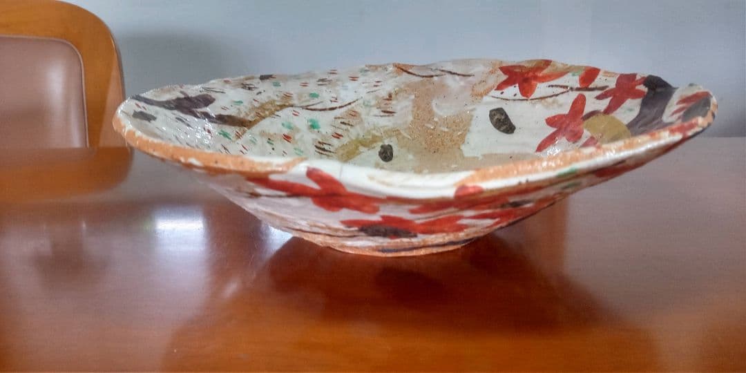 なる 桜と紅葉の大鉢