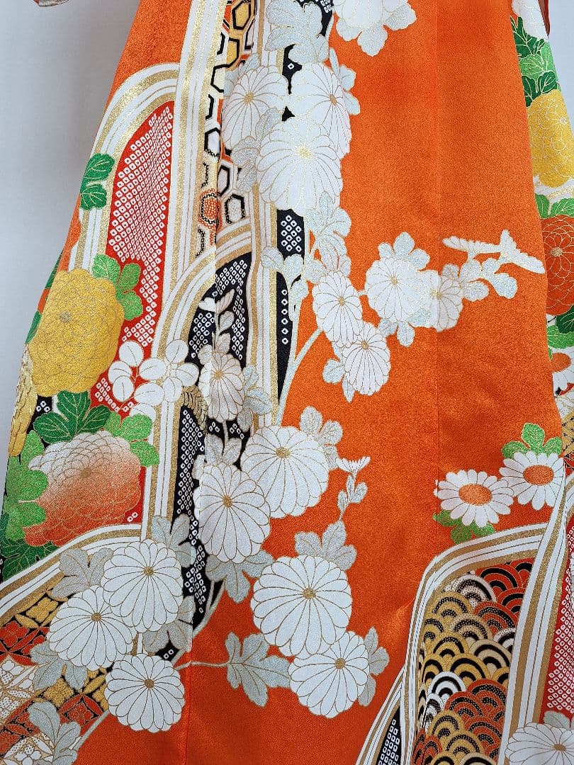 着物リメイクワンピース3636