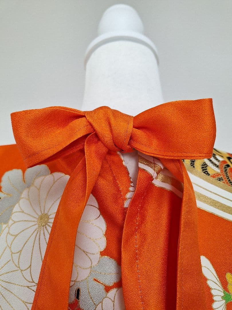 着物リメイクワンピース3636