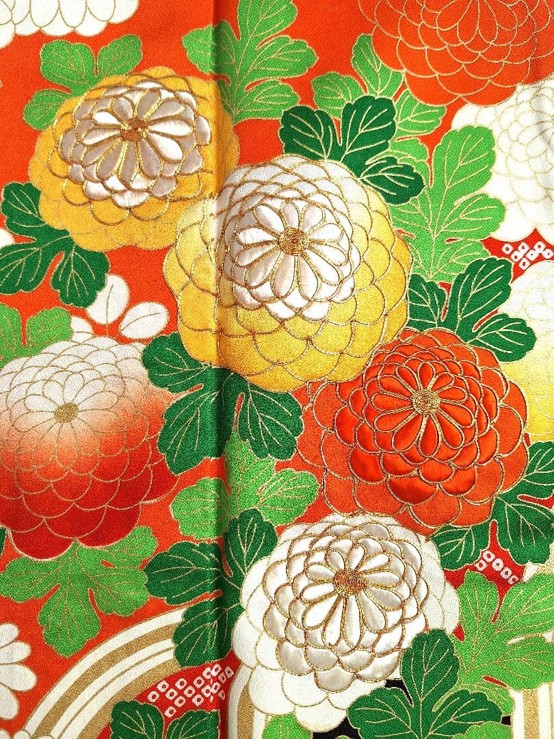 着物リメイクワンピース3636