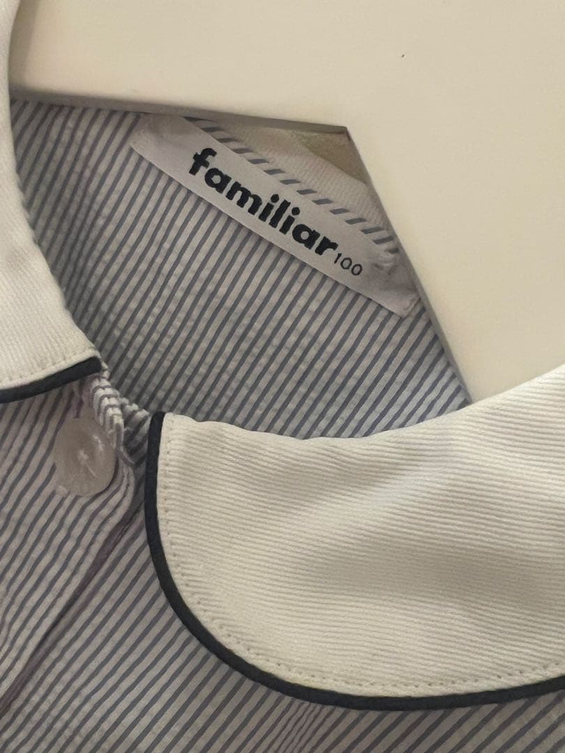 familiar 受験 夏服 ワンピース 100 学校訪問