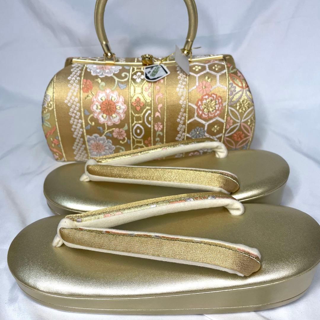 新品　2025年モデル　フォーマル　振袖　草履　バッグ　セット　フリーサイズ