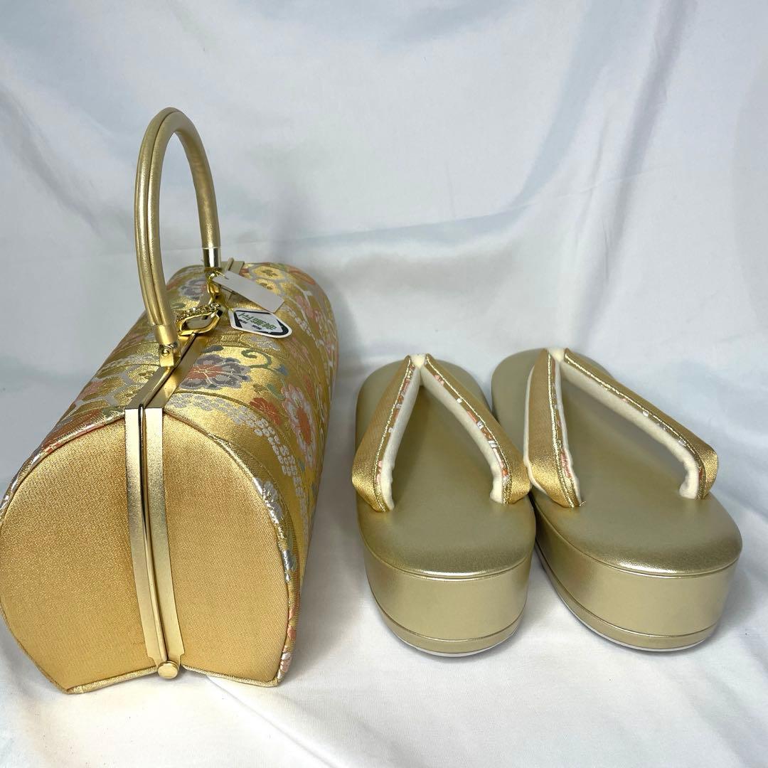 新品　2025年モデル　フォーマル　振袖　草履　バッグ　セット　フリーサイズ