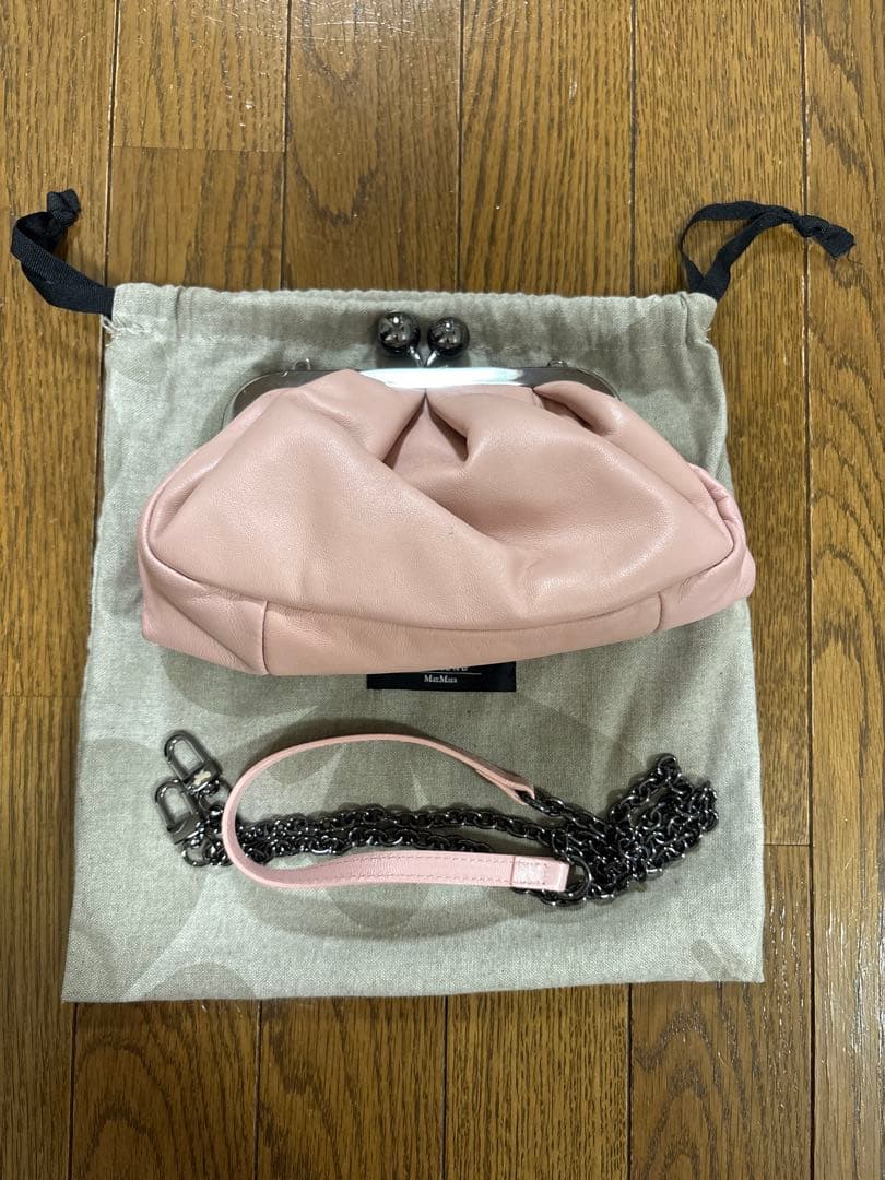 weekend maxmara がま口バッグ