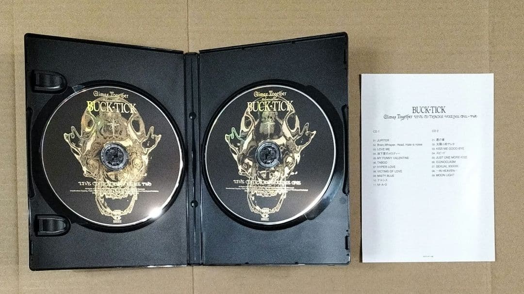 ミュージック BUCK-TICK Climax Together Collector box