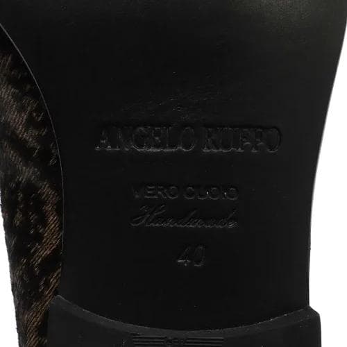 G04164 新品 ANGELO RUFFO ハラコレザー スリッポン：40