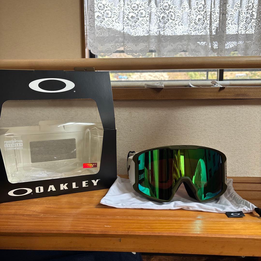 定価24750円！OAKLEY LINE MINER XLスノーゴーグル