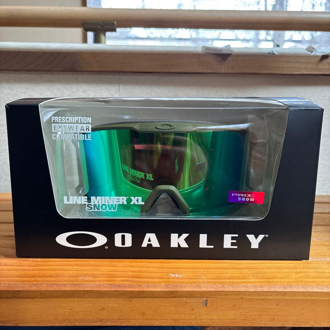 定価24750円！OAKLEY LINE MINER XLスノーゴーグル