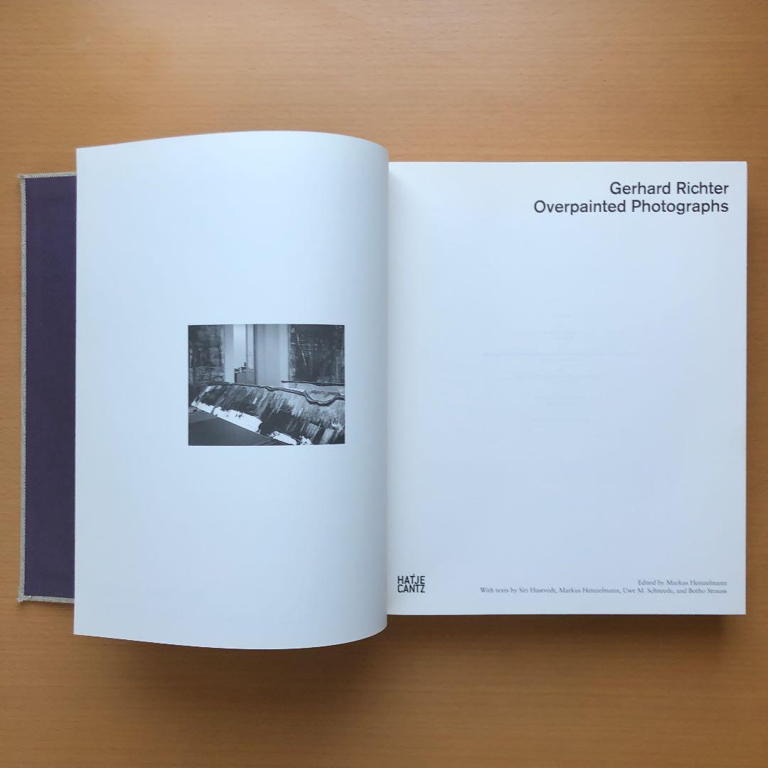 【希少品】ゲルハルトリヒター　オーバーペインティド　フォトグラフス