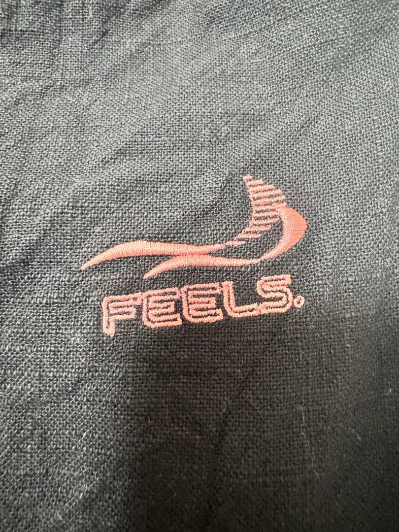 FEELS. LINEN SLACKS BLACK 上杉柊平