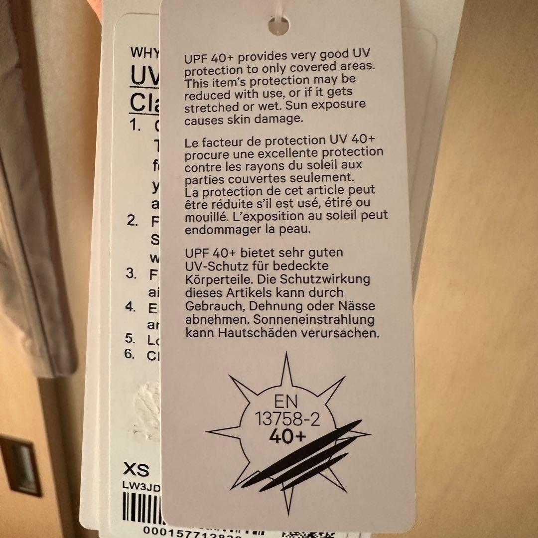 lululemon UVカット クラシックフィットゴルフジャケット