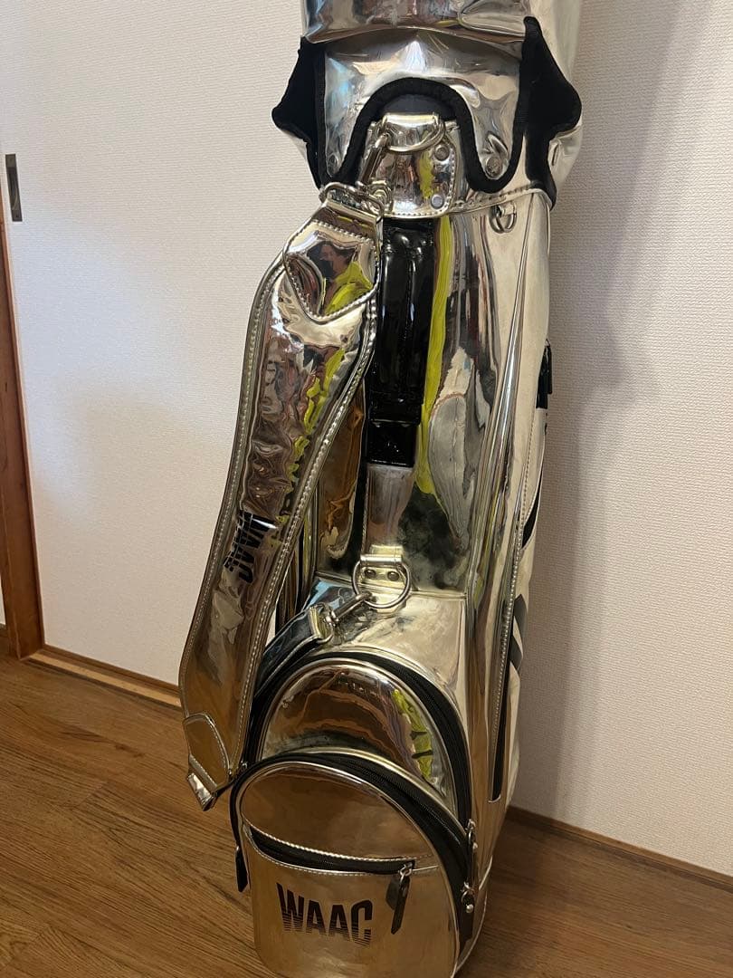 WAAC シルバー スタンドキャディバッグ