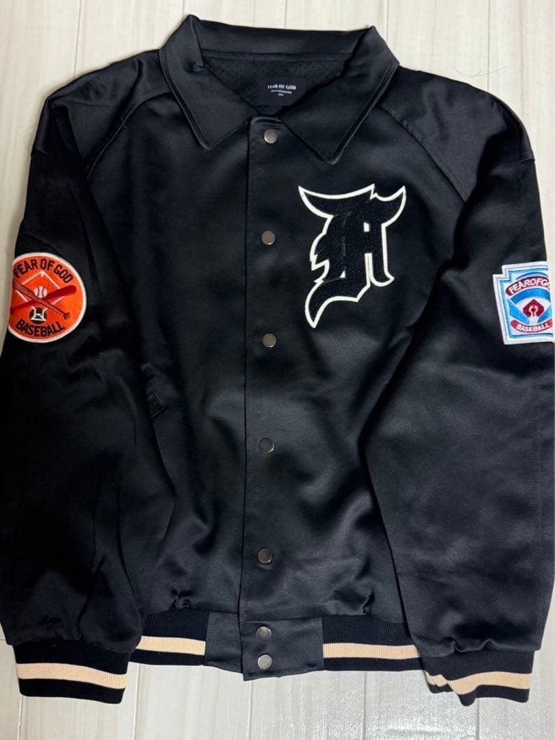 FEAR OF GOD スタジャン ジャケット