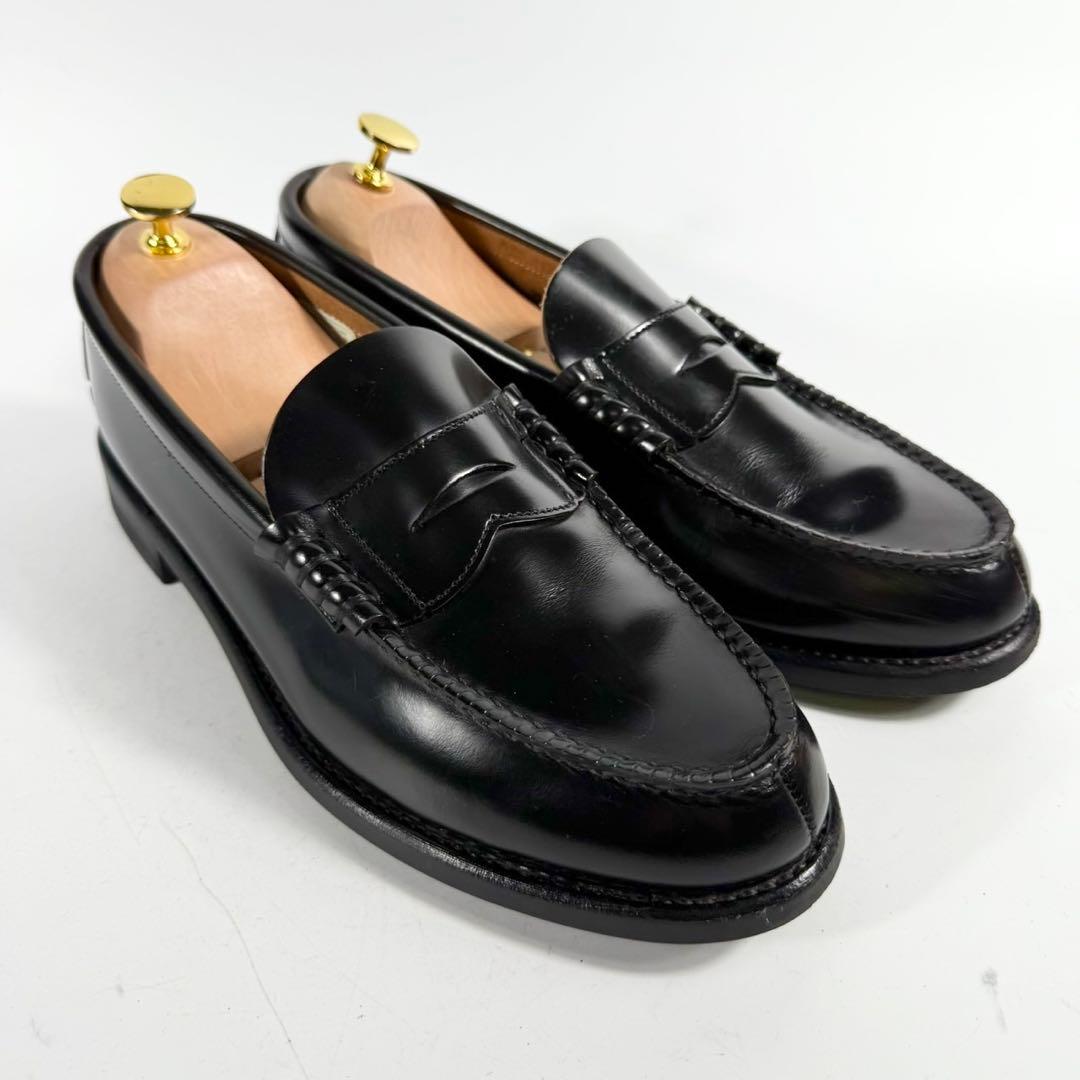 【美品】REGAL　リーガル〈2177〉ローファー(26)革靴　黒