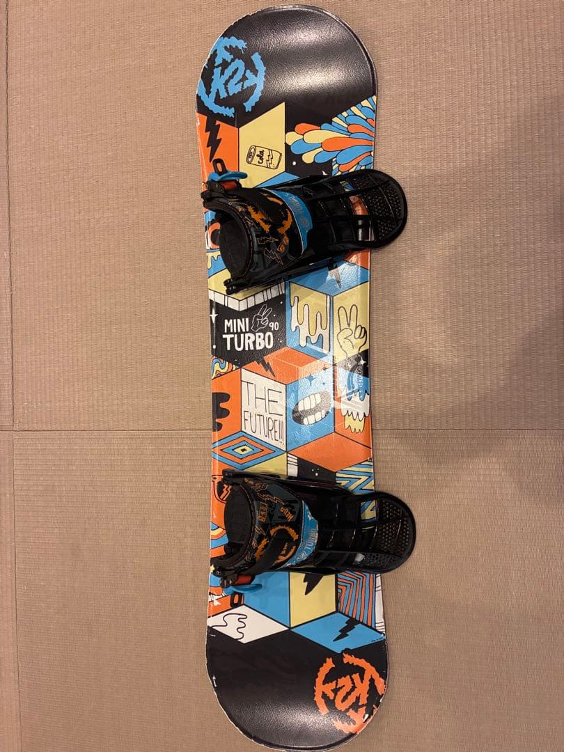 スノーボード　k2 90cm ブーツ　ビンディングセット
