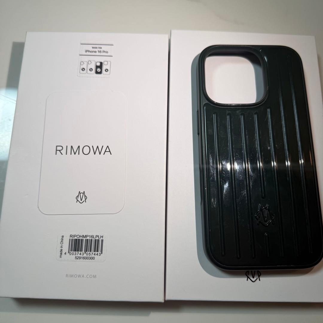 RIMOWA iPhone 16Pro用 iMagSafe 対応ケース グリーン