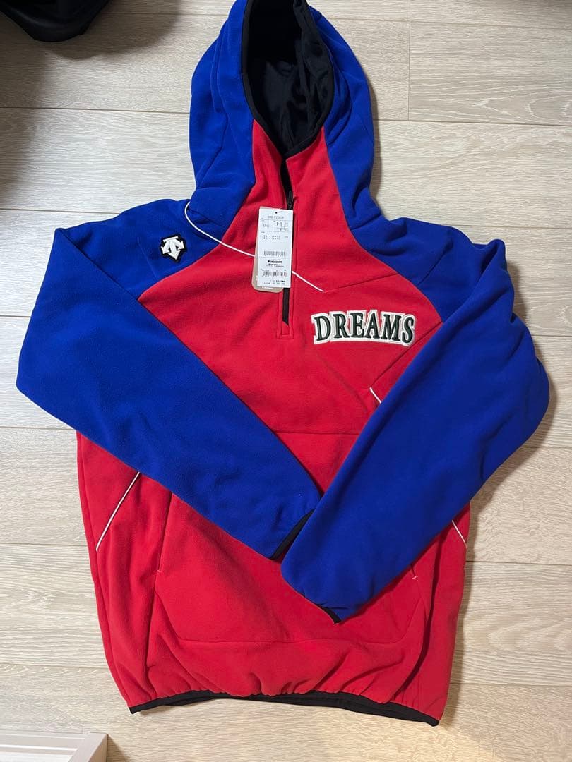 DESCENTE フーディー CDB-F2360B M 赤/青　新品