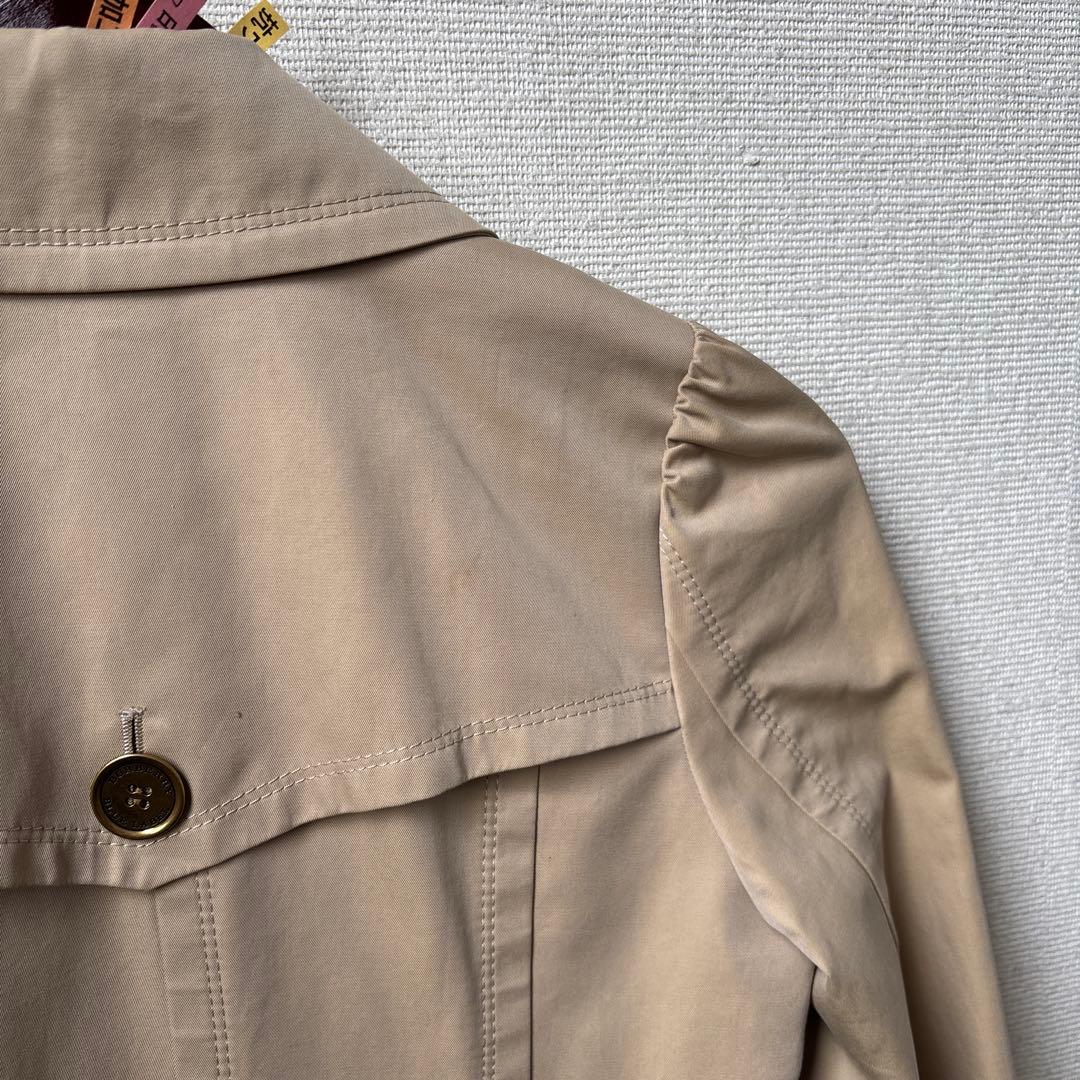 バーバリーブルーレーベル　トレンチコート　ノバチェック　３８　春