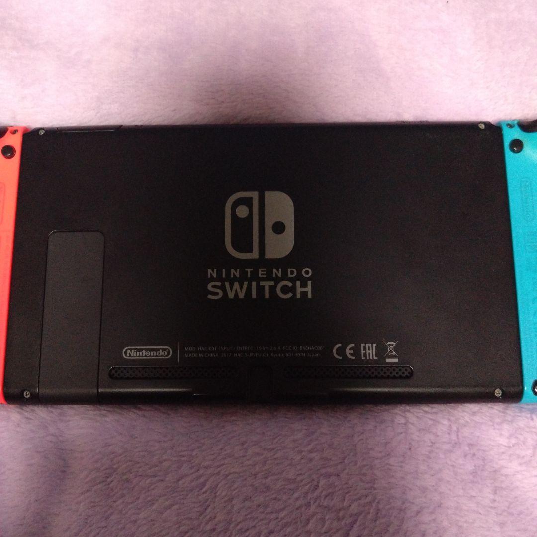 ジャンク品 Nintendo Switch 本体 ネオンブルー/ネオンレッド