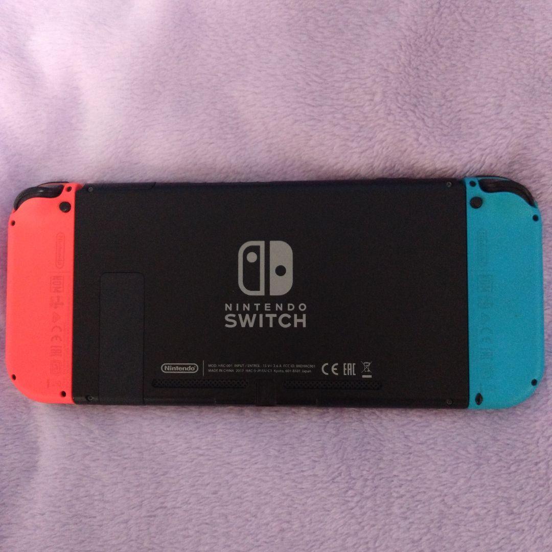 ジャンク品 Nintendo Switch 本体 ネオンブルー/ネオンレッド