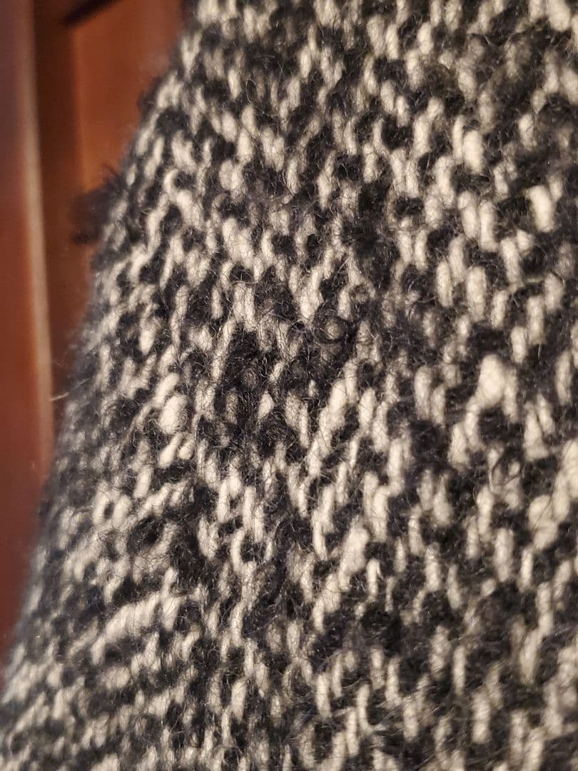 H＆ by POOL ヘリンボーンロングコート