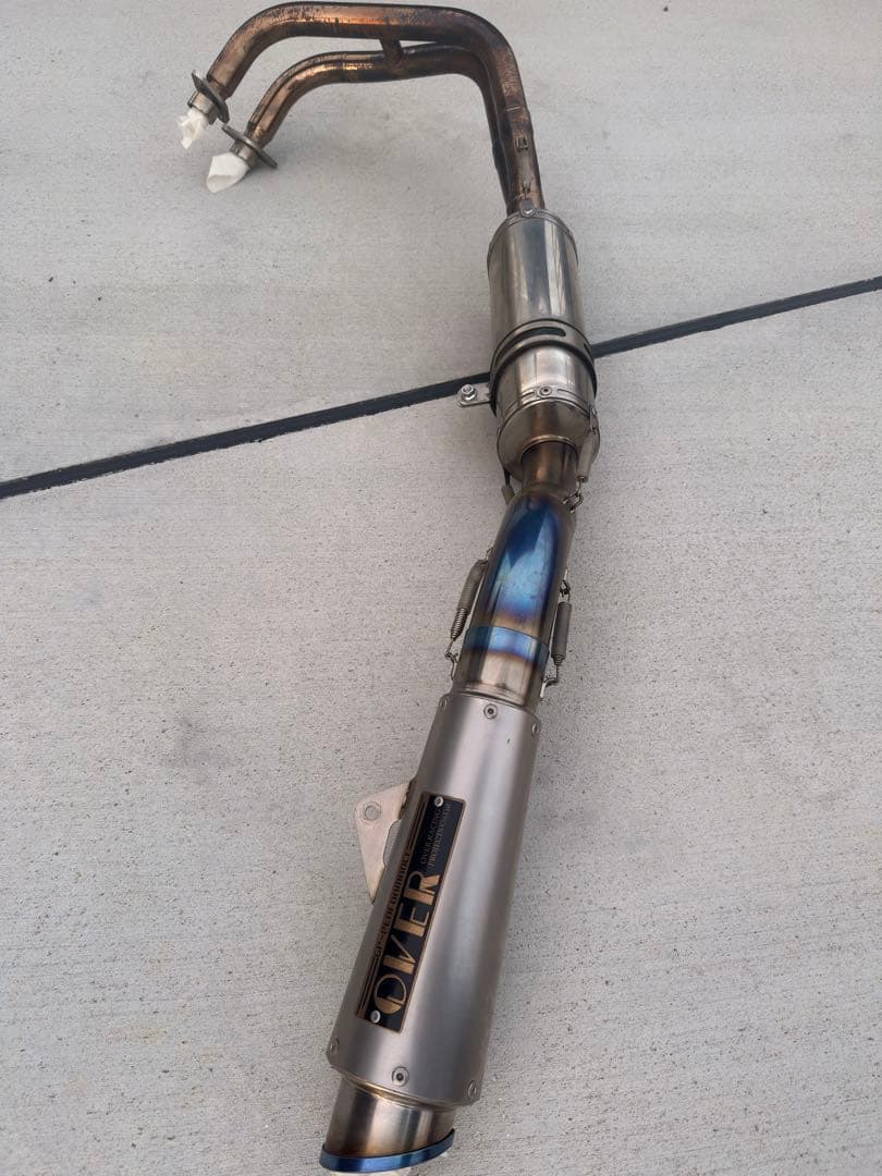 Ninja400 コンプリート　チタン　フルエキゾースト　OVER Racing