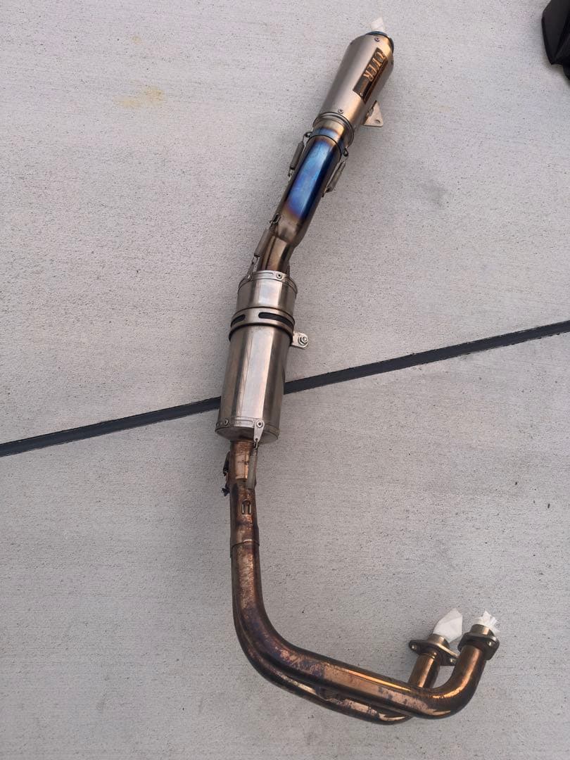 Ninja400 コンプリート　チタン　フルエキゾースト　OVER Racing