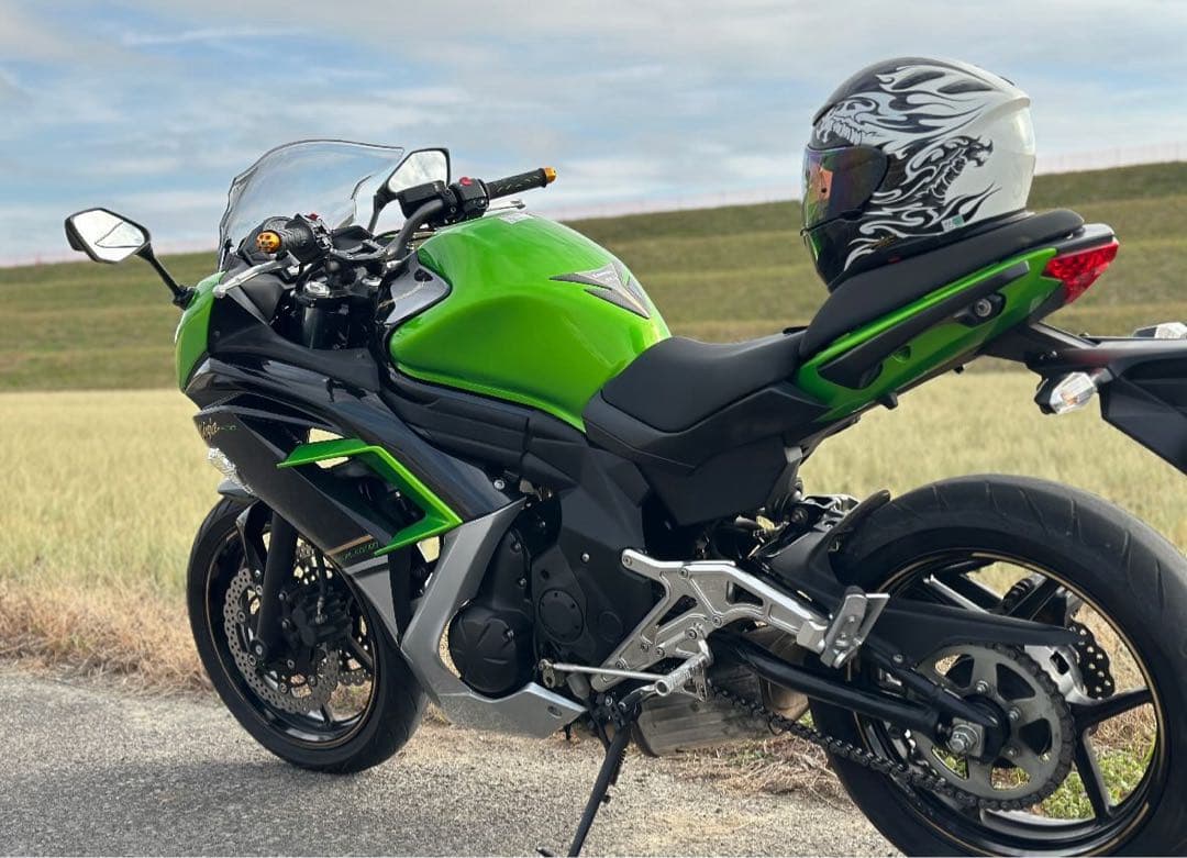 Ninja400 コンプリート　チタン　フルエキゾースト　OVER Racing