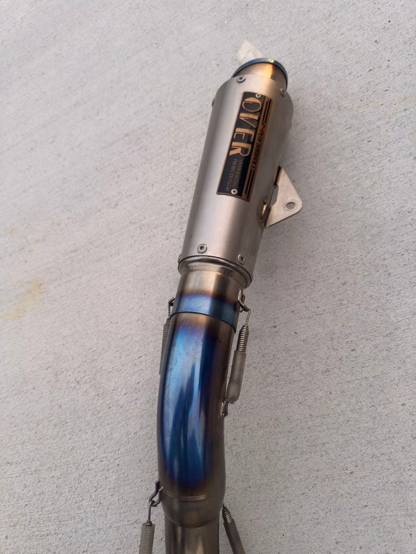 Ninja400 コンプリート　チタン　フルエキゾースト　OVER Racing